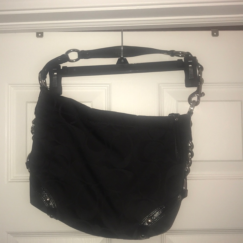 Coach black purse